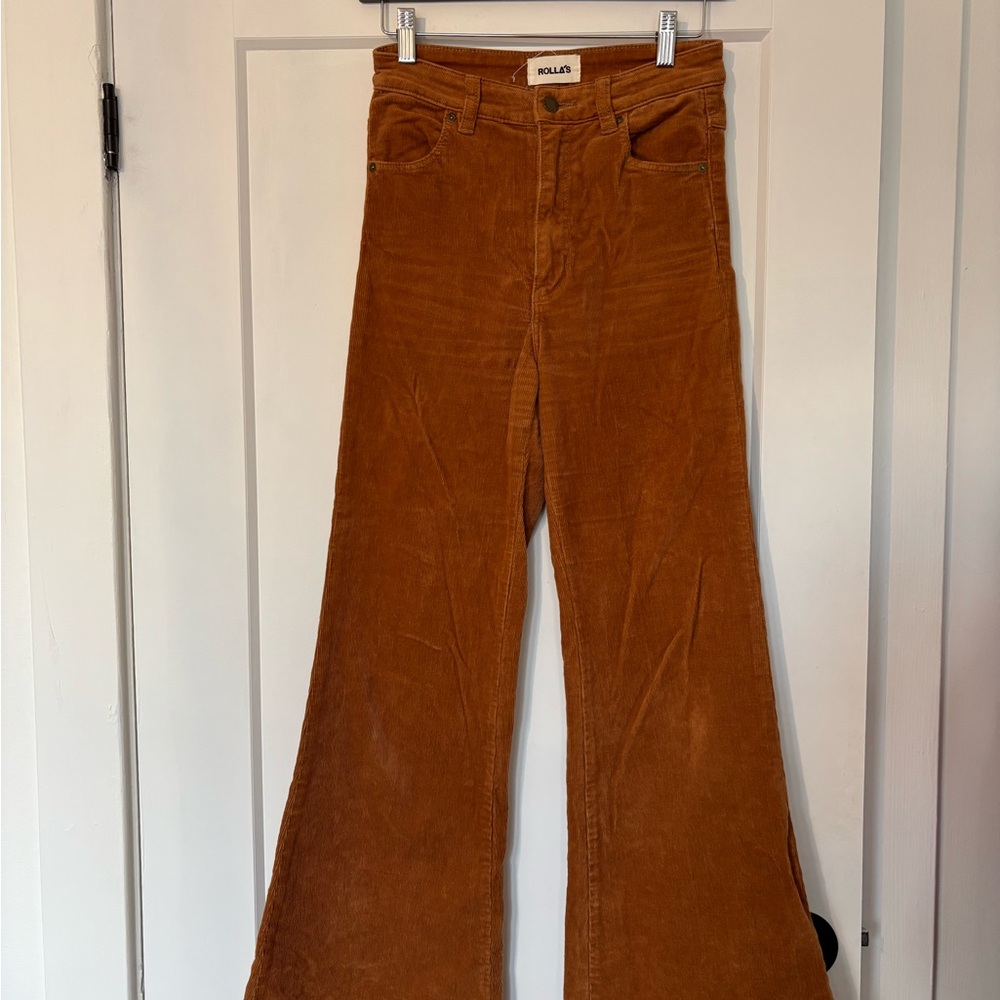 ROLLA'S Women's Brown east coat flare